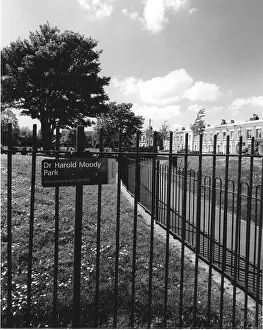 Described: Dr Harold Moody Park, Peckham SE15. Photographer: Tim Otway