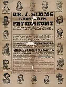 Lectures: Dr. J. Simms. Lectures on physiognomy