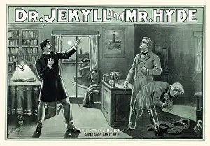 Ephemera: Dr. Jekyll and Mr. Hyde, Theater Poster, 1880s