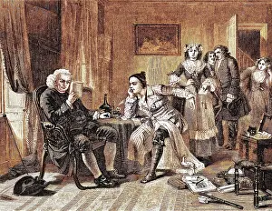 Landlady: DR JOHNSON/GOLDSMITH