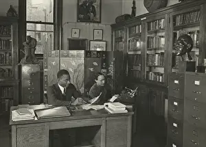 Schomburg: Dr. Lawrence D. Reddick, was curator of the Schomburg