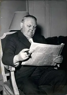 Etoile: Dr Ludwig Erhard of Germany, in Paris