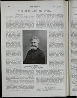 Truly: Dr Max Nordau, author, autograph portrait