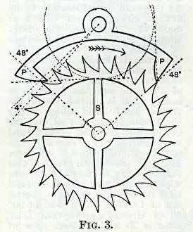 Hooke: Dr Robert Hooke 1656 Anchor Escapement Clock