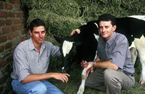 Embryo: Dr Robert Treadwell (L) and Dr Morne de la Rey with