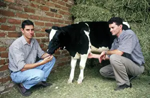 Embryo: Dr Robert Treadwell (L) and Dr Morne de la Rey with