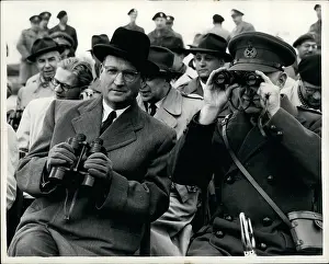 Lulworth: Dr Speidel of Germany at RAC range, Lulworth, UK