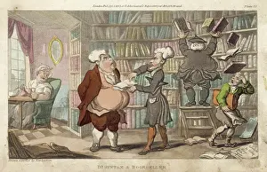 Chaotic: Dr Syntax and bookseller