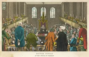 Decade: Dr Syntax in the House of Commons, London