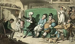 Varied: Dr Syntax reads aloud from his tour