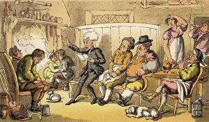 Varied: Dr Syntax reads aloud from his tour