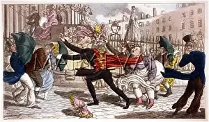 Consternation: Dr Syntax in St Paul's Churchyard