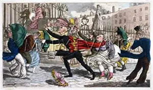Consternation: Dr Syntax in St Paul's Churchyard