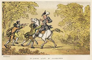 Highwaymen: Dr Syntax stopped by highwaymen