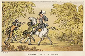 Highwayman: Dr Syntax stopped by highwaymen