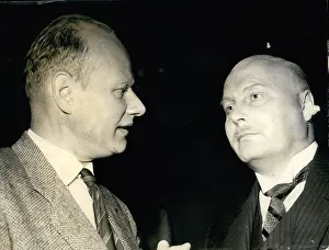 Schroder: Dr Wolfgang Stresemann, conductor, Ernst Schroder, actor