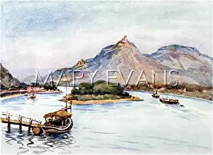 Drachenfels: DRACHENFELS/RHINE 1908