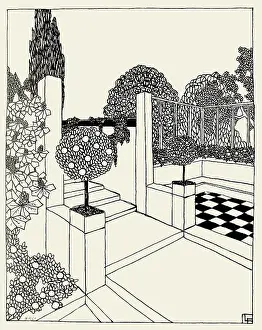 Dekoration: Draft of gardens