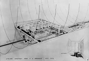 Sleepers: Draft of the passenger's sleepers of the LZ 129 Hindenburg