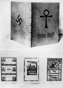 Request: Drafts of the Erbhofbuch, 1934