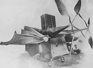 Ader: Dragon airplane by Clement Ader, 1909
