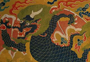 Brocade: Dragon in Flight – amongst clouds