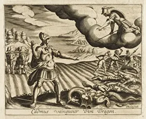 Cadmus: DRAGON KILLED BY CADMUS