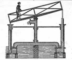 Boring: Mine drainage illustration 1556