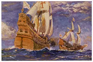 1572: DRAKE IN GOLDEN HIND