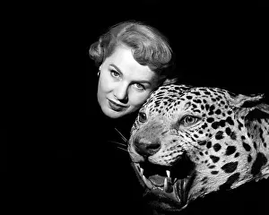 Pelt: Dramatic Face Shot Woman Looking at Camera Posing with Fi