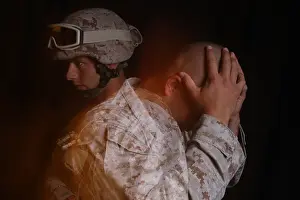 Trauma: Dramatization of a US Marine affected by ?