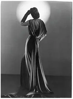 Balenciaga: DRAPED BALENCIAGA GOWN