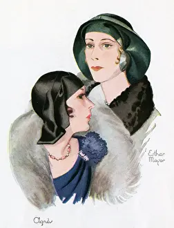 Flap: Draped Brim Hat 1929
