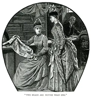 Choosing: At the drapers shop 1887
