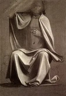 Drapery: Drapery for a Figure of Christ in the Last Judgement