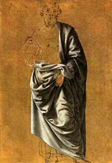 Sketched: Drapery - Standing Man