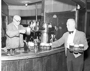 Rostislav: Draught beer - waiter - tap room - glasses