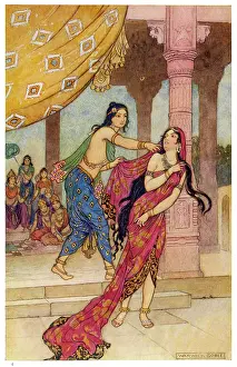 Drags: Draupadi and Duhsasanar