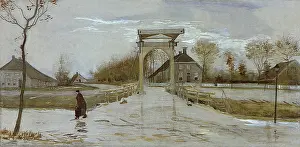 Drawbridge: Drawbridge in Nieuw-Amsterdam, by Van Gogh