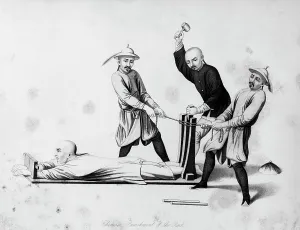 Grips: Drawing Of Chinese Rack Torture