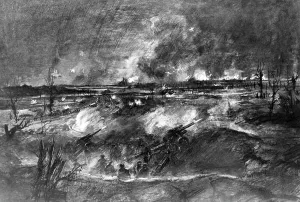 Supposed: Drawing of the Demjansk Pocket, 1943