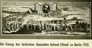 Efendi: Drawing depicting the the entry of the Turkish