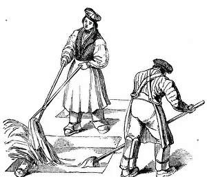 Replaced: Drawing goatskins