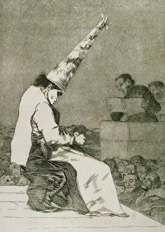 Condemned: Drawing by Goya, Los Caprichos
