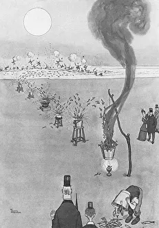 Herrings: Drawing Red Herrings by Heath Robinson
