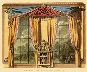 Drawing Room Window Curtain