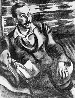 Stefan: Drawing of Stefan Zweig