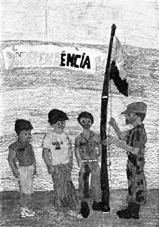 Angolan: Drawings of Angolan children, 1979