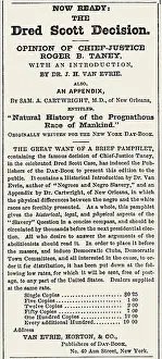 Milestone: The Dred Scott Decision, 1857