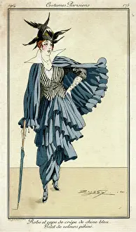 Flounce: Dress - Cape 1914